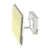 Richelieu Mornac Square Knob on 1 3/4" Base Mirror Effect Clear BP50011