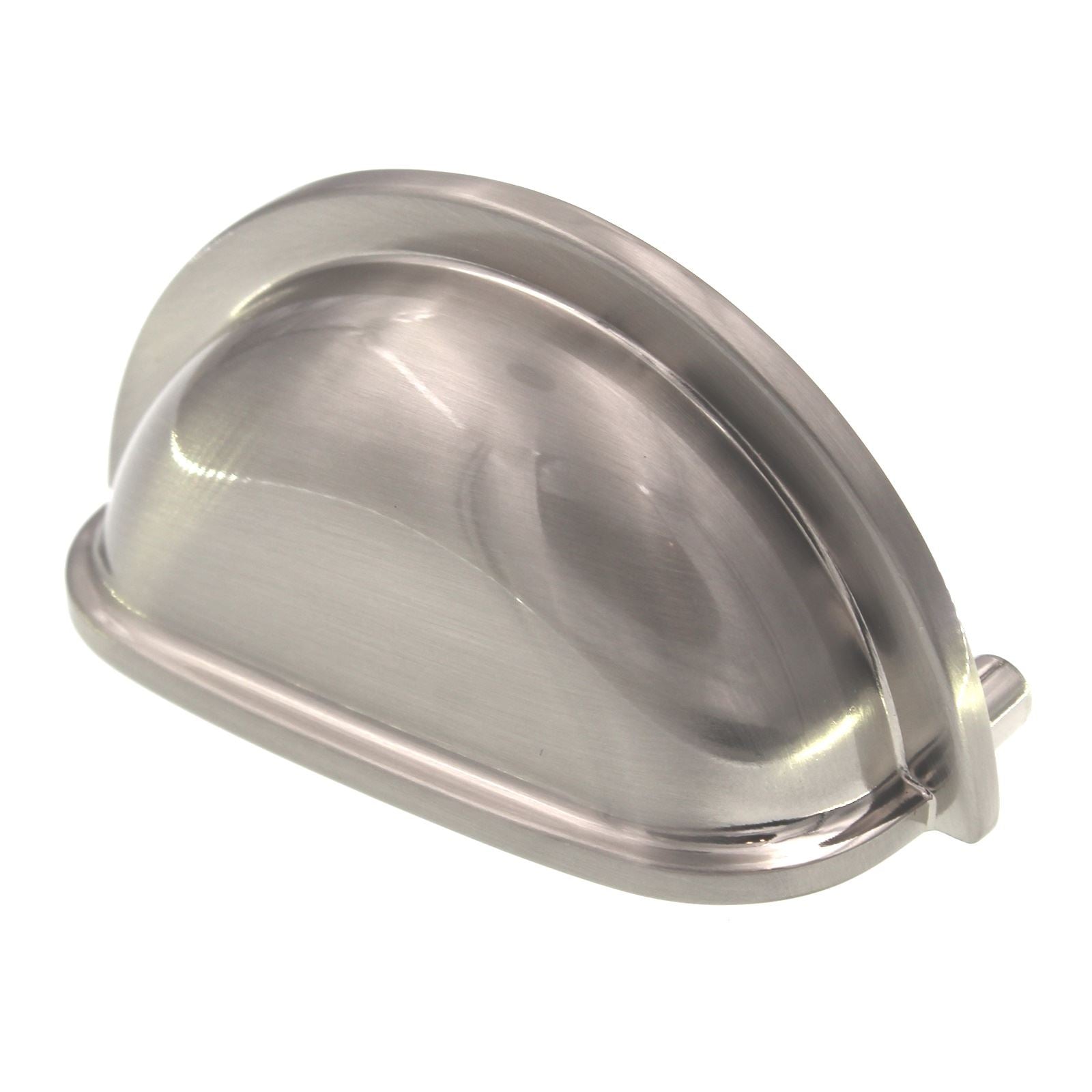 Richelieu Kirkland 3" Ctr Drawer Cup Pull Brushed Nickel BP50388195