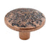 Vintage Amerock Colonial Antique Copper 1 1/4" Round Cabinet Knob A508-AC