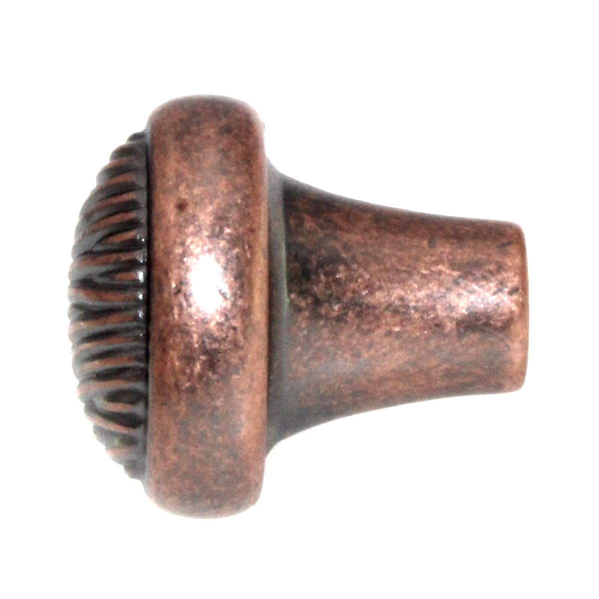 Amerock Cyprus 1 1/4" Weathered Copper Mushroom Cabinet Knob Pull BP5263-WC