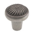 Amerock Cyprus 1 1/4" Weathered Nickel Mushroom Cabinet Knob Pull BP5266-WN