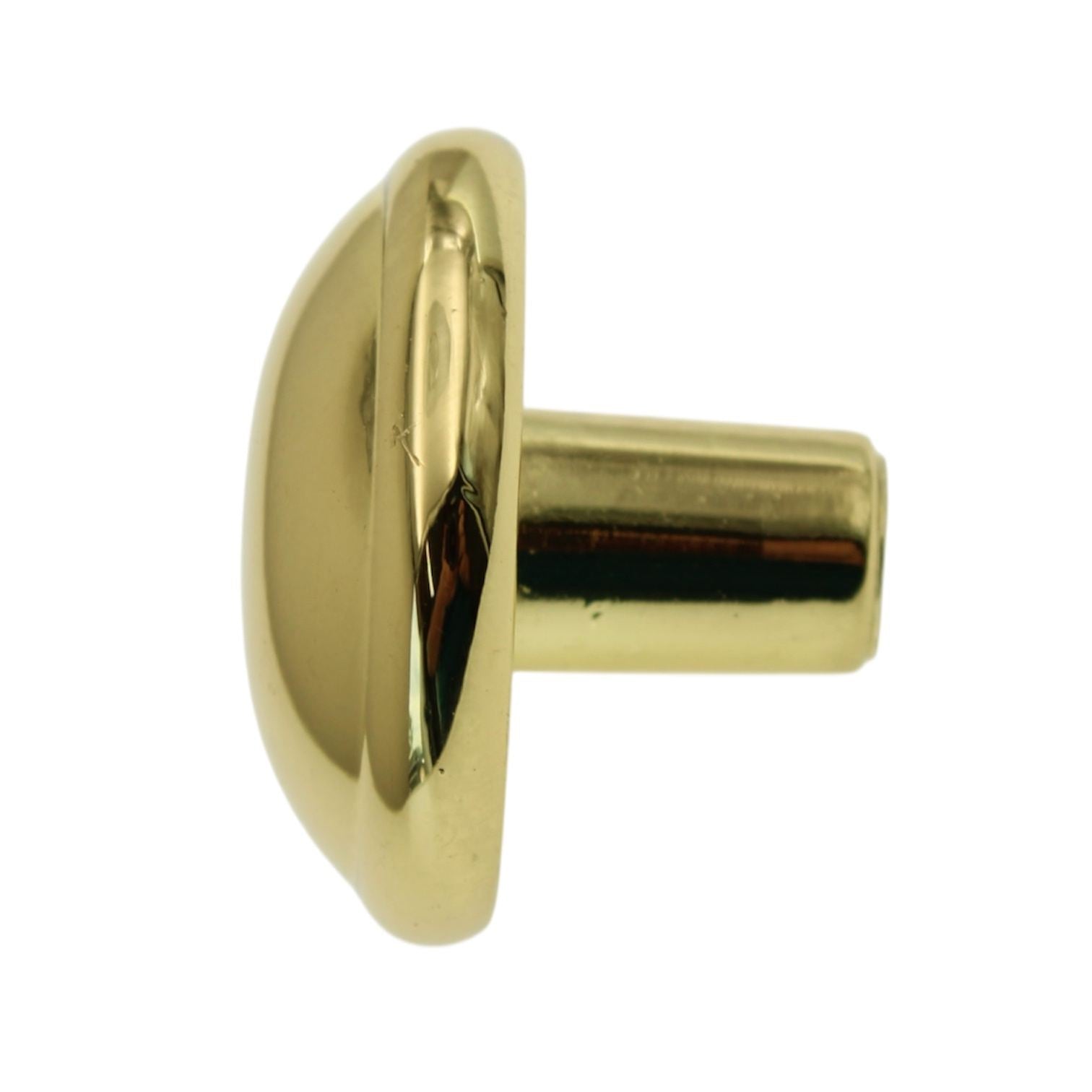 Amerock Allison Polished Brass 1 1/4" Round Disc Cabinet Knob BP53000-3