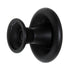 Amerock Everyday Heritage Flat Black 1 3/16" Round Cabinet Knob BP53002-FB