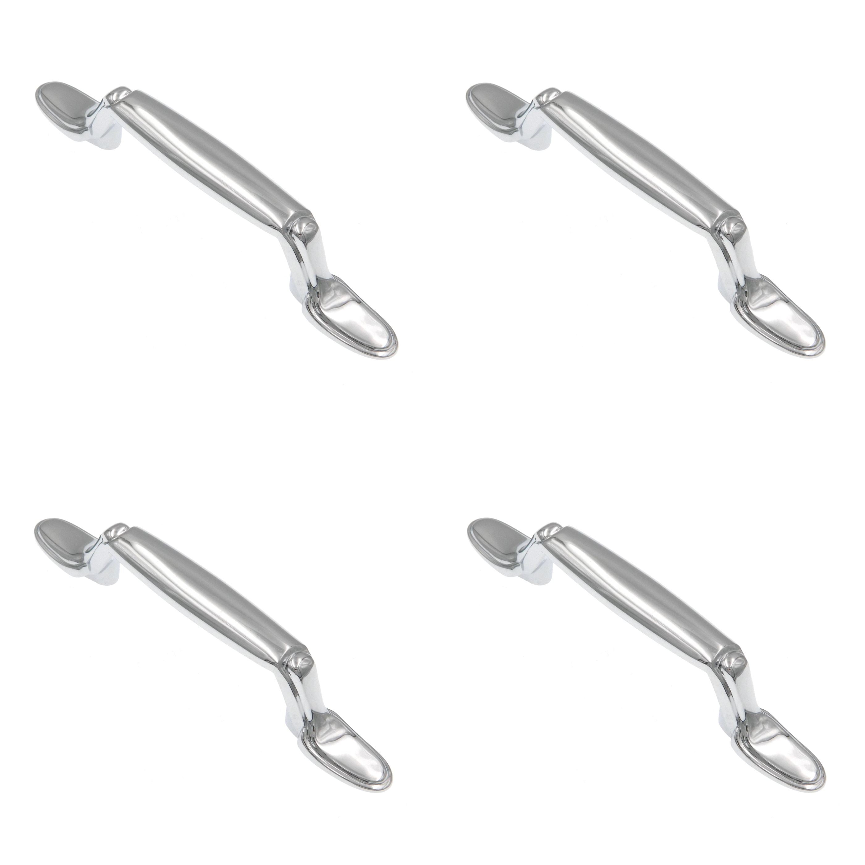 4 Pack BP53007-26 Polished Chrome 3"cc Cabinet Handle Pulls Amerock Allison