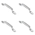 4 Pack BP53007-26 Polished Chrome 3"cc Cabinet Handle Pulls Amerock Allison