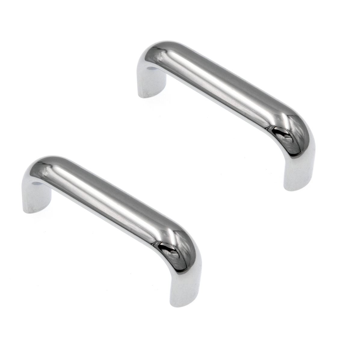 2 Pack Amerock Allison BP53009-26 Polished Chrome 3"cc Cabinet Handle Pulls