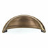 Amerock Cup Pulls Elegant Brass 3 inch CTC Drawer Cup Pull BP53010EB