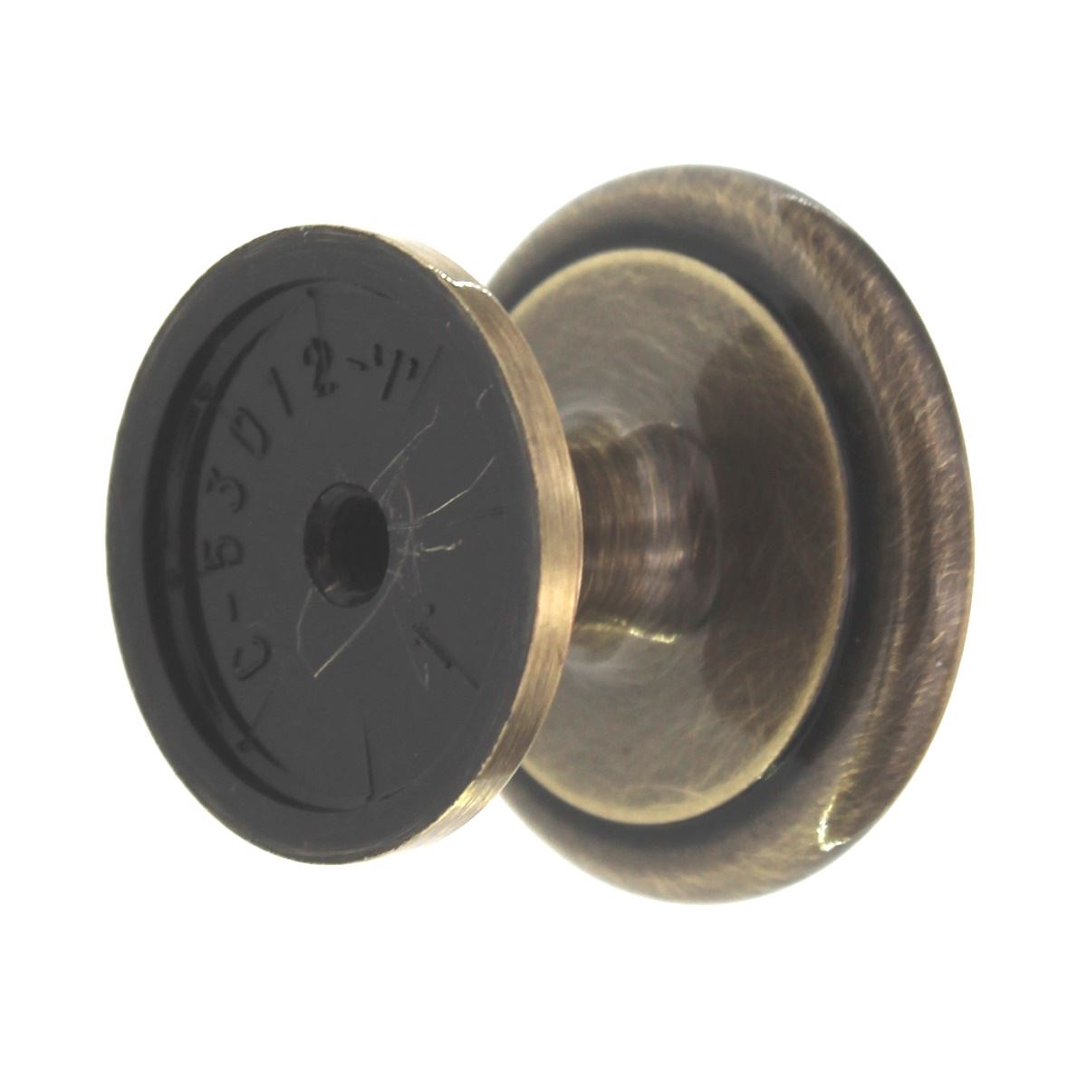 Amerock Elegant Brass 1 1/4" Elegant Brass Round Cabinet Knob BP53012EB