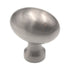 Amerock Vaile 1 3/8" Oval Cabinet Knob Satin Nickel BP53014G10