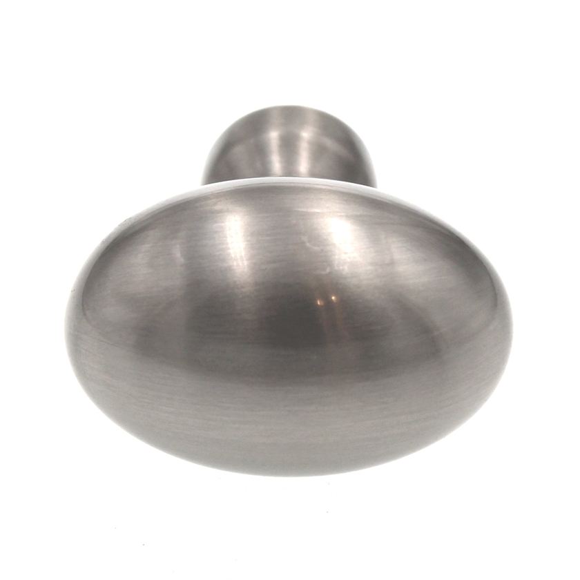 Amerock Vaile 1 3/8" Oval Cabinet Knob Satin Nickel BP53014G10