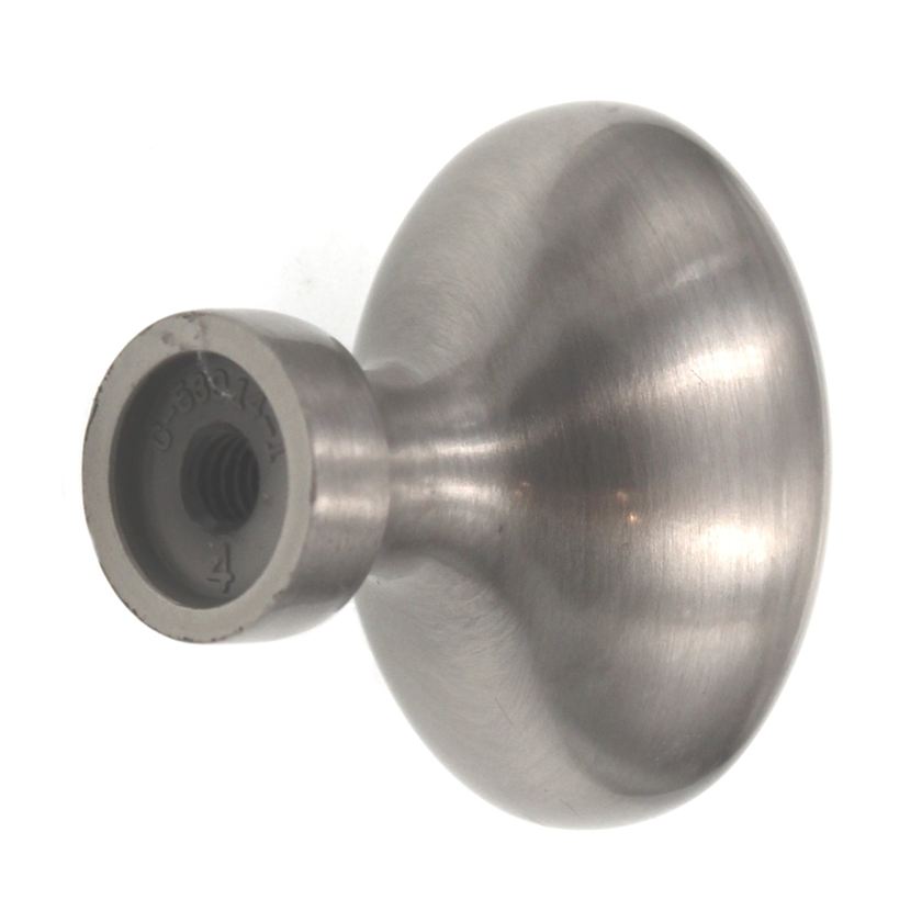 Amerock Vaile 1 3/8" Oval Cabinet Knob Satin Nickel BP53014G10