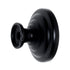 Amerock Everyday Heritage 1 1/4" Round Cabinet Knob Flat Black BP53015FB