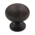 Amerock Everyday Heritage 1 3/8" Oval Cabinet Knob Oil-Rubbed Bronze BP53018ORB