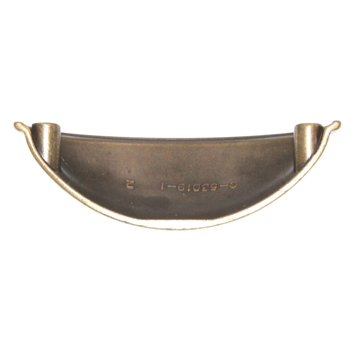 Amerock Rustic Brass 2 1/2 In. Ctr. Cabinet Cup Pull Handle BP53019-R3