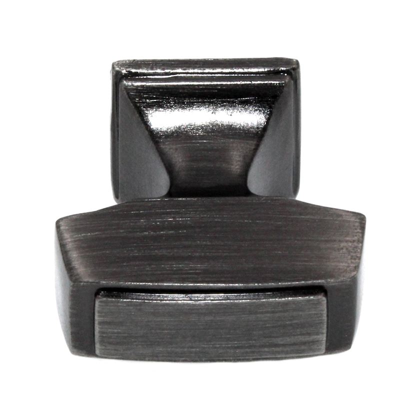 Amerock Mulholland 1 1/4" Rectangle Cabinet Knob Gunmetal BP53029GM