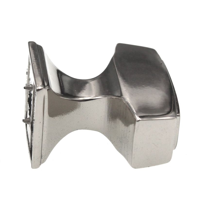 Amerock Mulholland 1 1/4" Rectangle Cabinet Knob Polished Nickel BP53029PN
