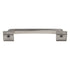 Amerock Mulholland 3 3/4" (96mm) Ctr Cabinet Arch Pull Polished Nickel BP53031PN