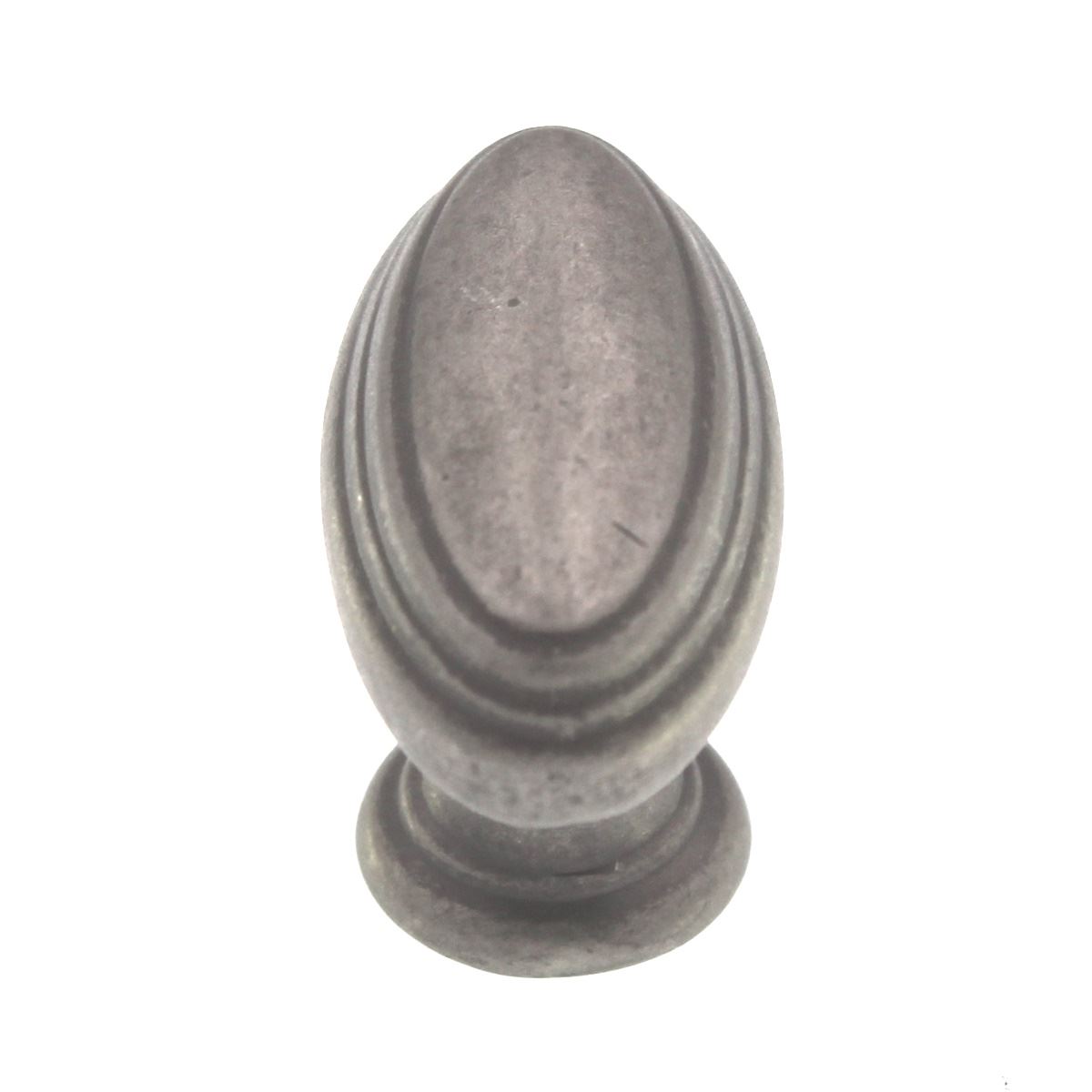 Amerock Mulholland Weathered Nickel 1 7/16" Oval Cabinet Knob Pull BP53032-WN