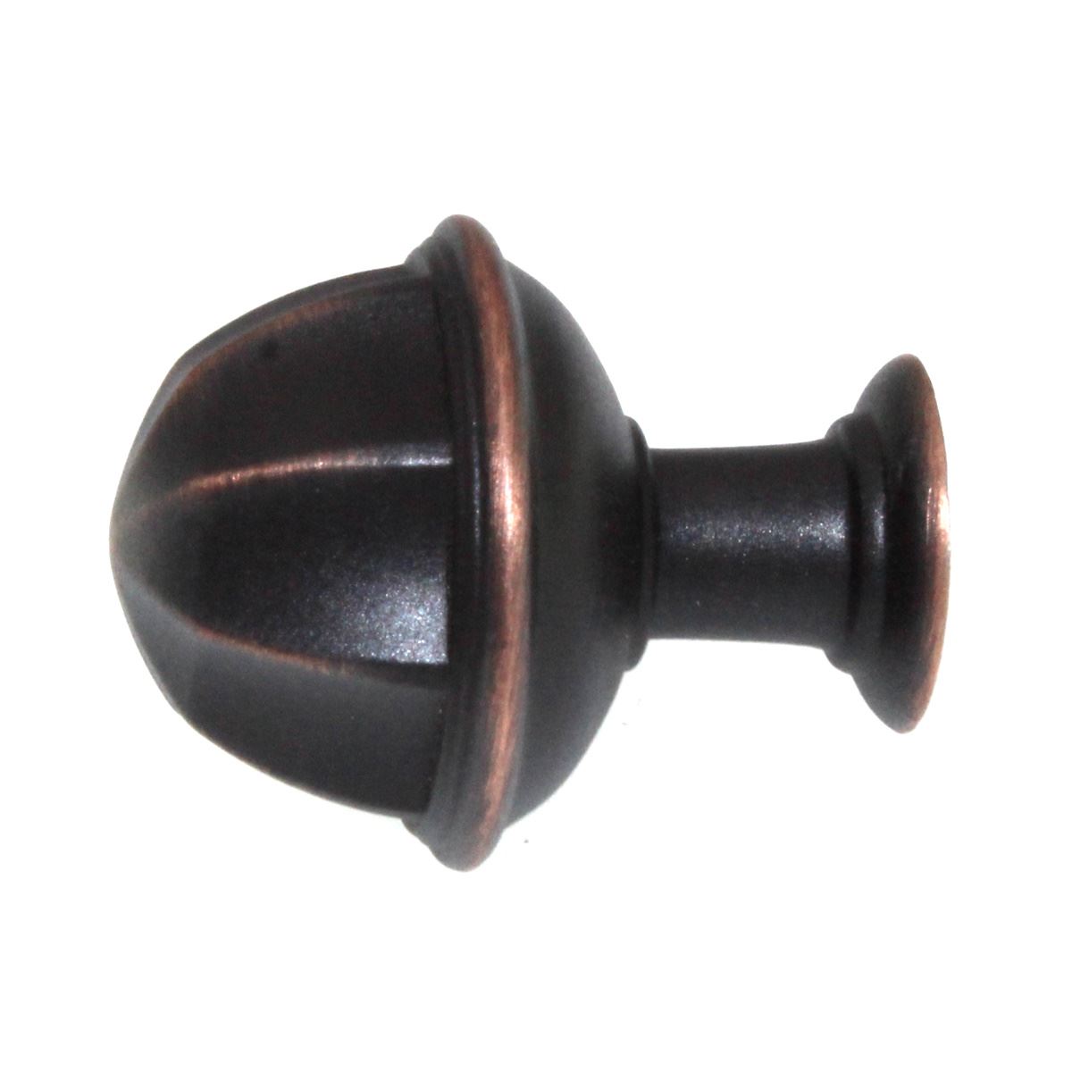 Amerock Allison 1" Oil-Rubbed Bronze Round Octagonal Dome Cabinet Knob BP53035-ORB