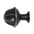 Amerock Allison 1" Oil-Rubbed Bronze Round Octagonal Dome Cabinet Knob BP53035-ORB