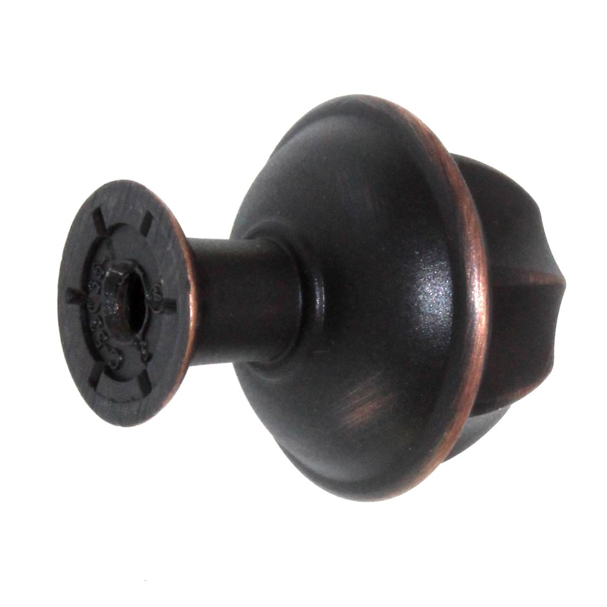 Amerock Allison 1" Oil-Rubbed Bronze Round Octagonal Dome Cabinet Knob BP53035-ORB