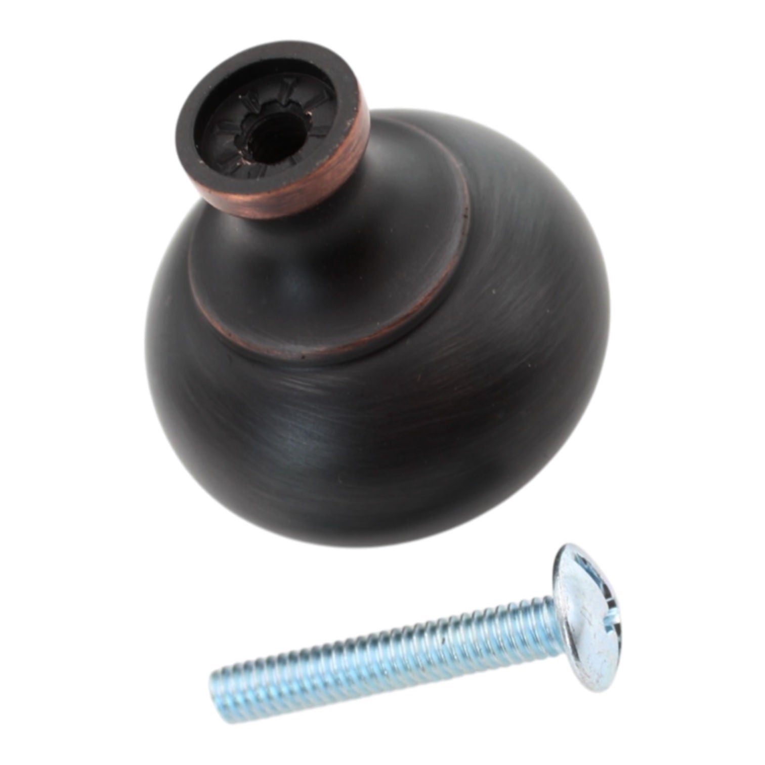 Amerock Everyday Heritage Oil-Rubbed Bronze 1 1/4" Rope Cabinet Knob BP53471ORB