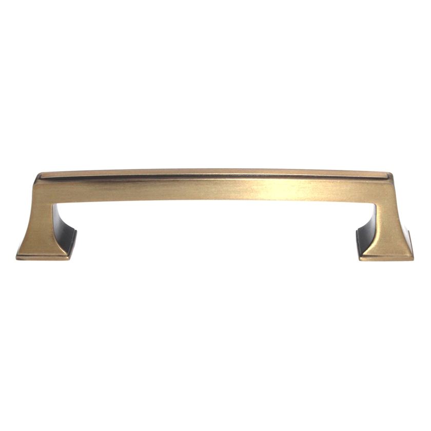 Amerock Mulholland 5 1/16" (128mm) Ctr Cabinet Arch Pull Gilded Bronze BP53529GB