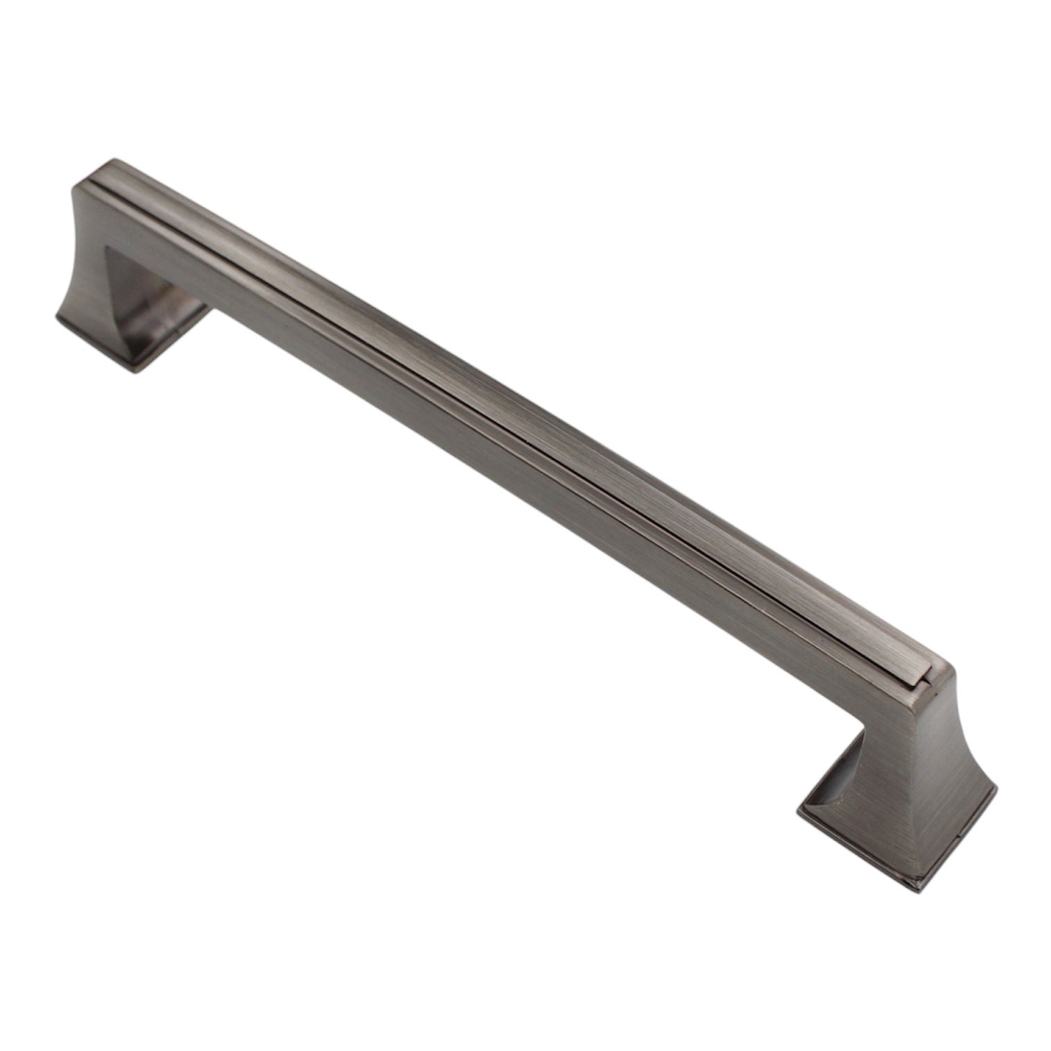 Amerock Mulholland 6 5/16 Inch - 160mm CTC Cabinet Pull Gunmetal BP53530GM