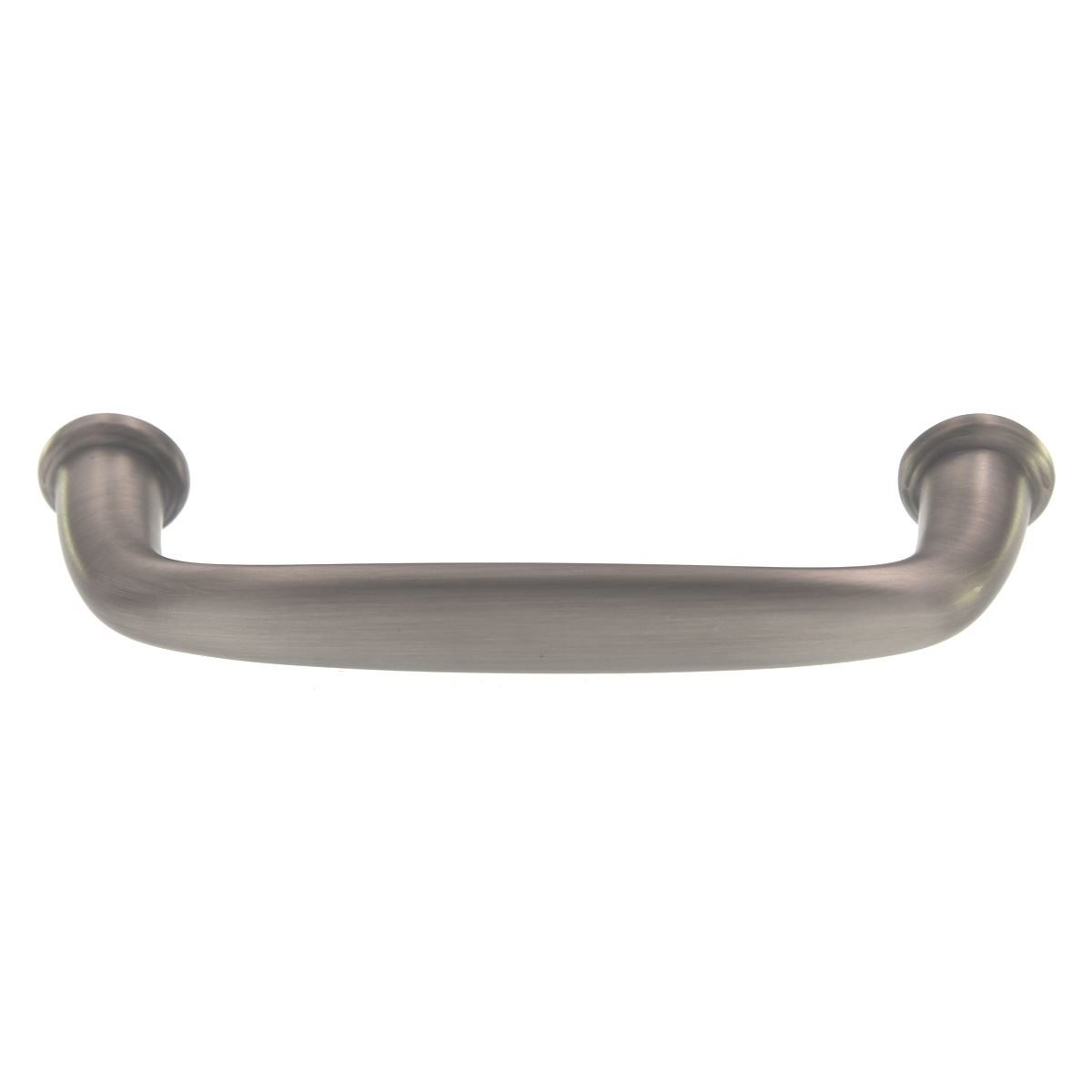 Amerock Kane Antique Silver 3 3/4 inch (96mm) CTC Cabinet Handle Pull BP53702AS