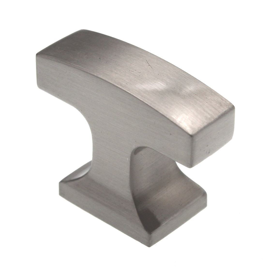 Amerock Westerly 1 5/16" Rectangle Cabinet Knob Satin Nickel BP53717G10