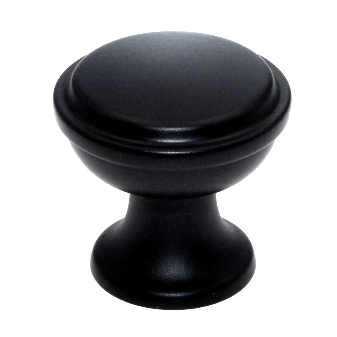 Amerock Westerly 1 3/16" Round Cabinet Knob Black Bronze BP53718BBR