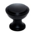 Amerock Westerly 1 3/16" Round Cabinet Knob Black Bronze BP53718BBR