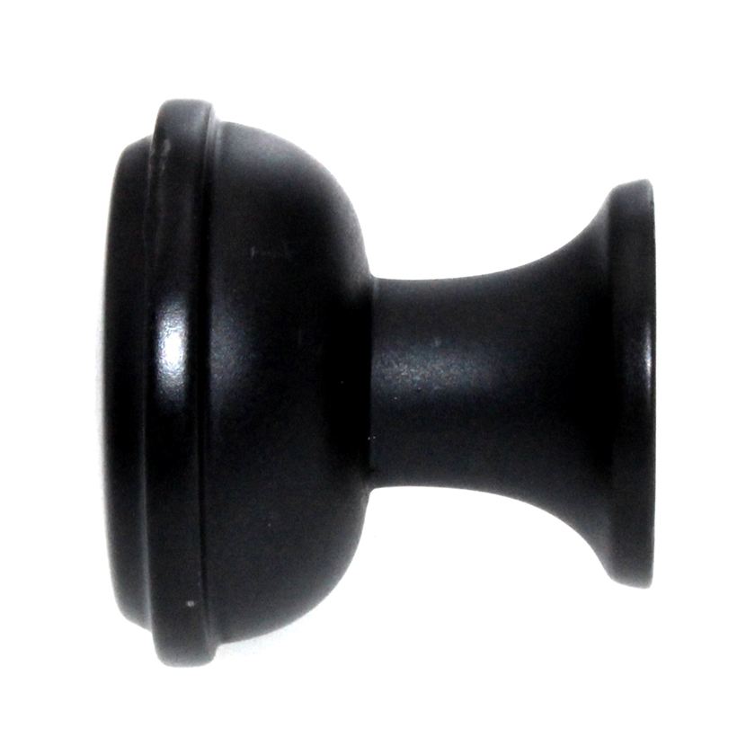 Amerock Westerly 1 3/16" Round Cabinet Knob Black Bronze BP53718BBR