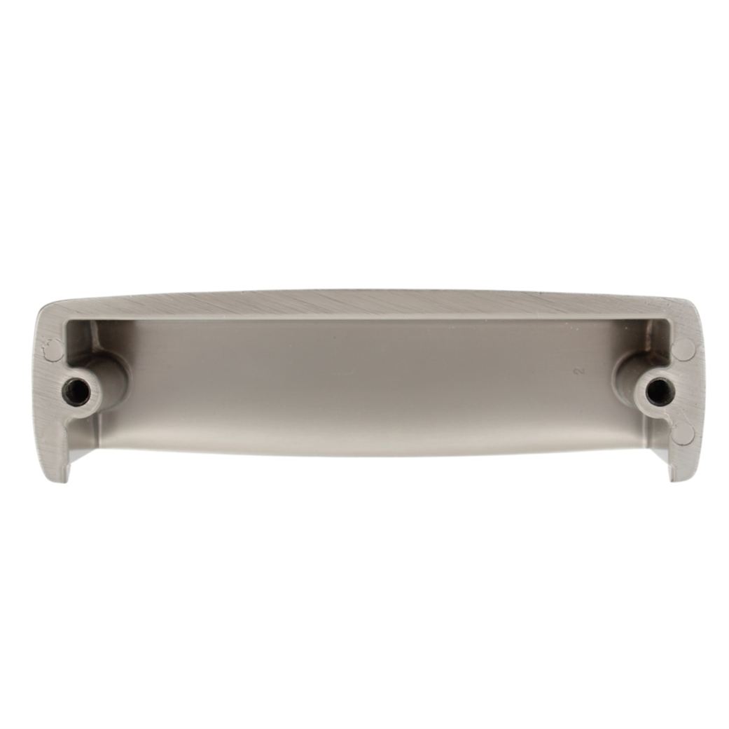 Amerock Kane 3 3/4" (96mm) Ctr Drawer Cup Pull Satin Nickel BP53801G10