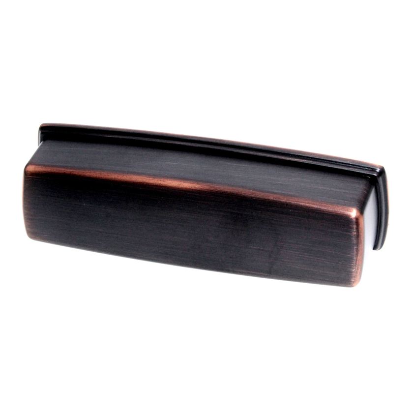 Amerock Kane 3 3/4" (96mm) Ctr Drawer Cup Pull Oil-Rubbed Bronze BP53801ORB