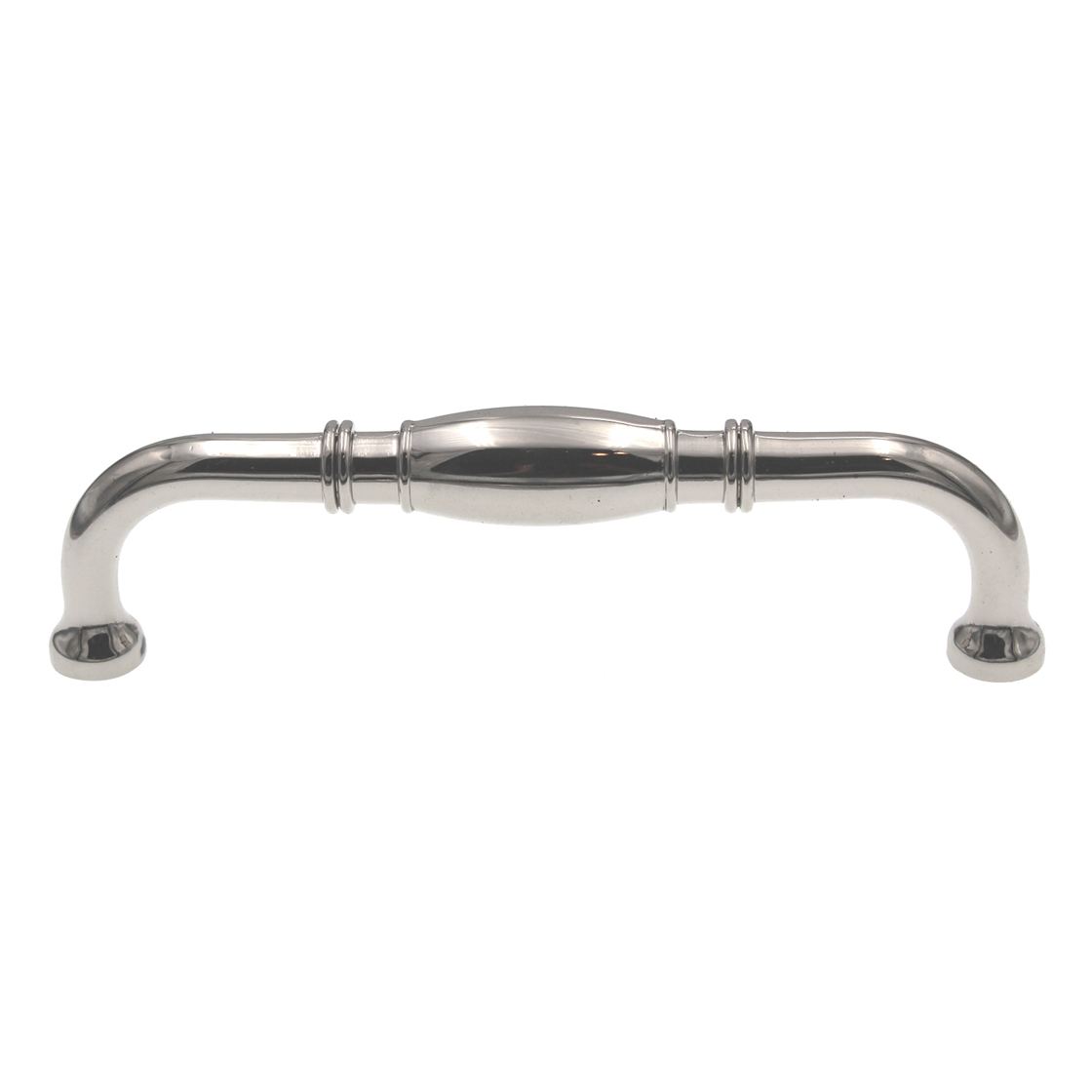 Amerock Granby 5 1/16" (128mm) Ctr Cabinet Arch Pull Polished Nickel BP55244PN