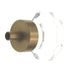 Amerock Classics 1 5/16" Octagon Cabinet Knob Clear Golden Champagne BP55268CBBZ