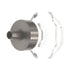 Amerock Classics 1 5/16" Octagon Cabinet Knob Clear Satin Nickel BP55268CG10