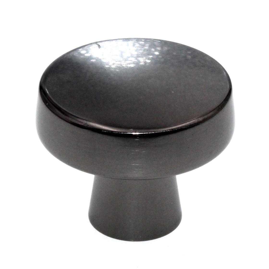 Amerock Blackrock 1 5/16" Round Cabinet Knob Gunmetal BP55270GM