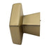Amerock Blackrock Golden Champagne 1 3/16" Square Cabinet Knob BP55271BBZ