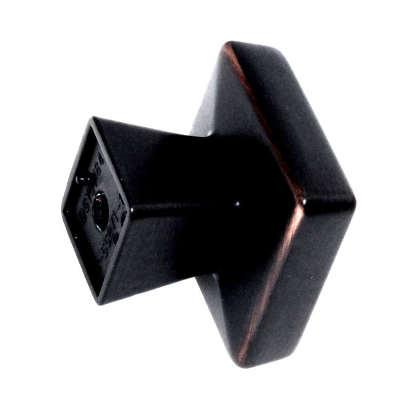 Amerock Blackrock 1 3/16" Square Cabinet Knob Oil-Rubbed Bronze BP55271ORB