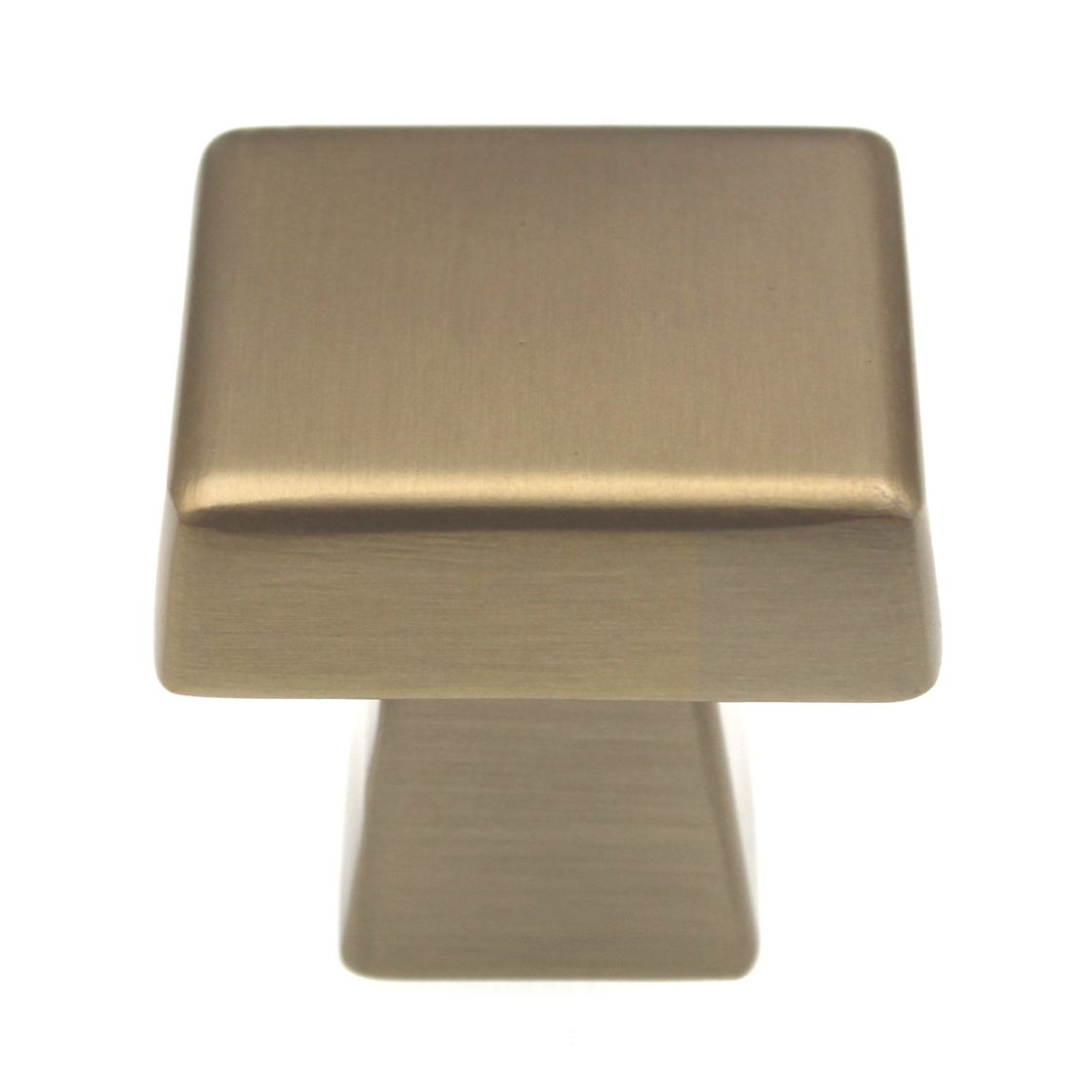 Amerock Blackrock 1 1/2" Square Cabinet Knob Golden Champagne BP55273BBZ