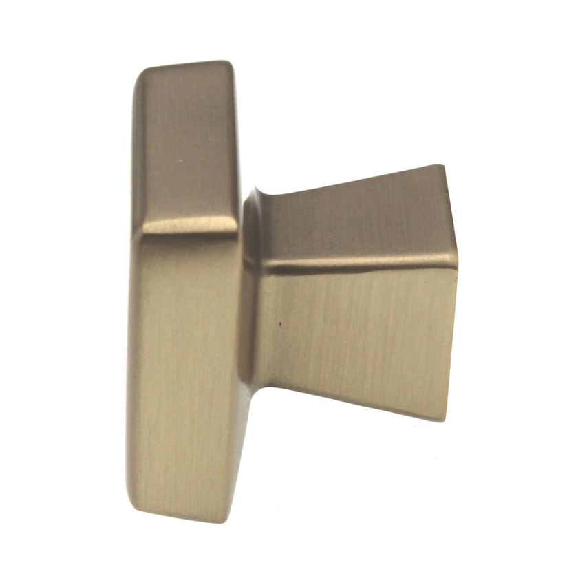 Amerock Blackrock 1 1/2" Square Cabinet Knob Golden Champagne BP55273BBZ