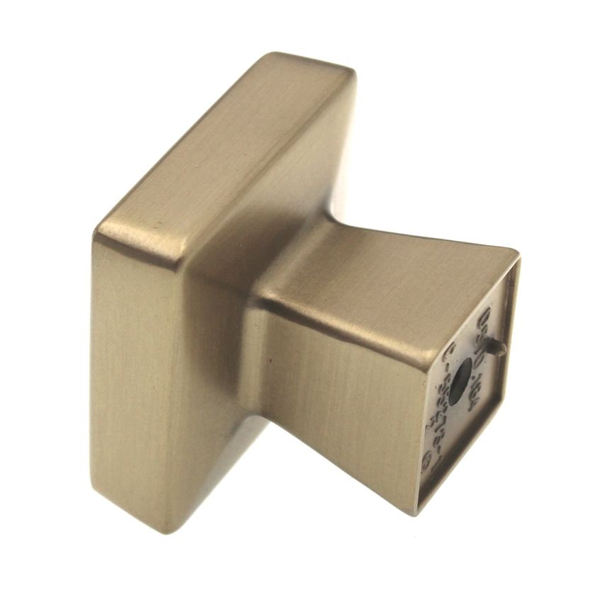 Amerock Blackrock 1 1/2" Square Cabinet Knob Golden Champagne BP55273BBZ