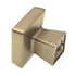 Amerock Blackrock 1 1/2" Square Cabinet Knob Golden Champagne BP55273BBZ