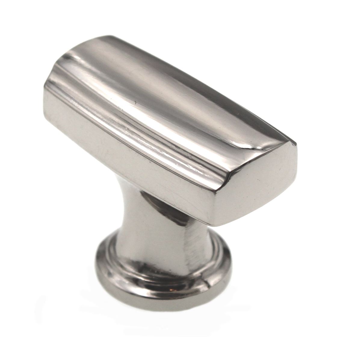 Amerock Highland Ridge 1 3/8" Rectangle Cabinet Knob Polished Nickel BP55311PN
