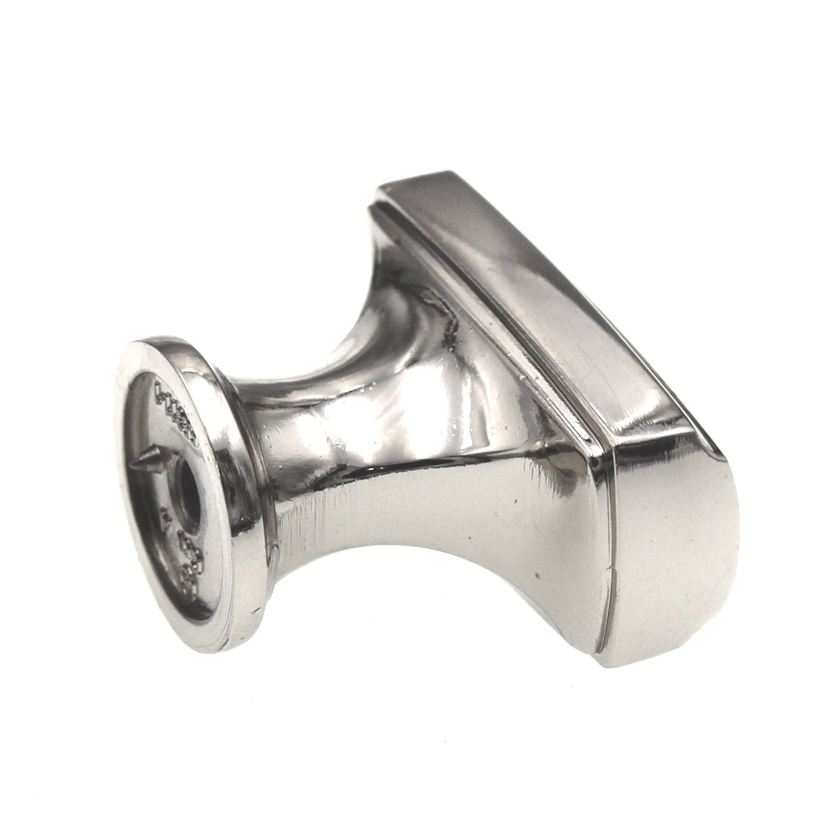 Amerock Highland Ridge 1 3/8" Rectangle Cabinet Knob Polished Nickel BP55311PN