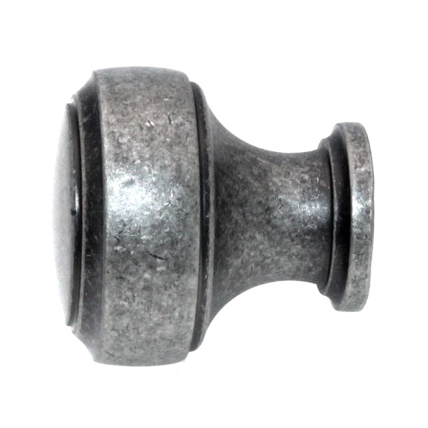 Amerock Highland Ridge 1 3/16" Round Cabinet Knob Aged Pewter BP55312AP
