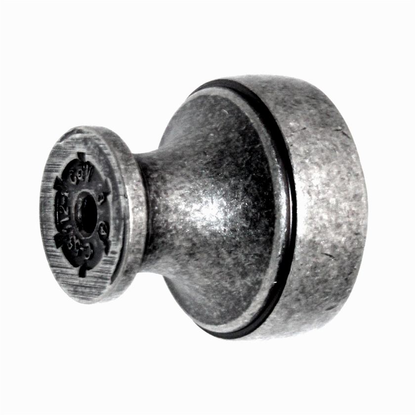 Amerock Highland Ridge 1 3/16" Round Cabinet Knob Aged Pewter BP55312AP