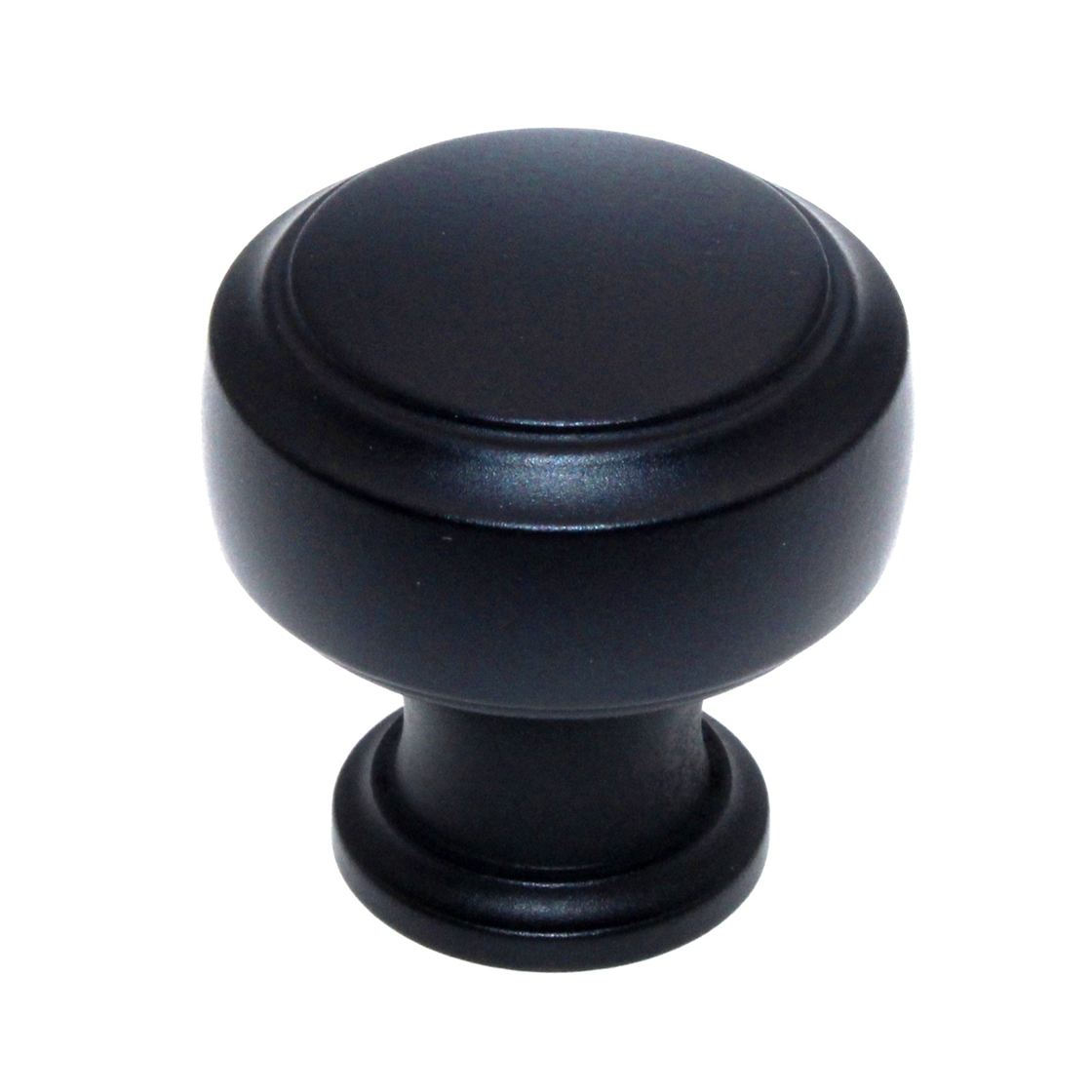 Amerock Highland Ridge 1 3/16" Round Cabinet Knob Black Bronze BP55312BBR